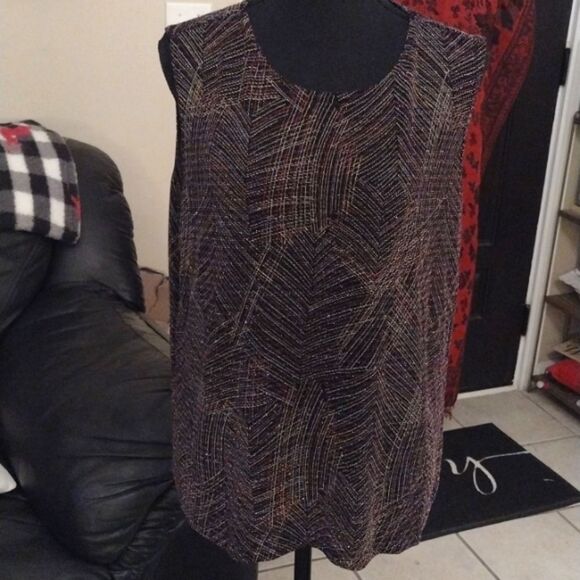 Sleeveless sparkle top - Picture 1 of 5